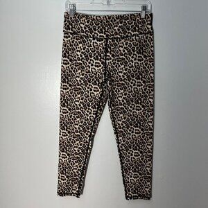 Zyia Active Cheetah Printed Scrunch Butt Casual Full Length Size‎ XL